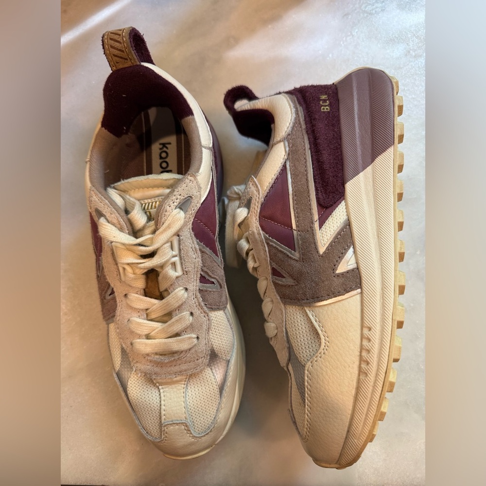 Kaotiko Detroit Plum & Aubergine Sneaker Womens Size 7 - Picture 2 of 7